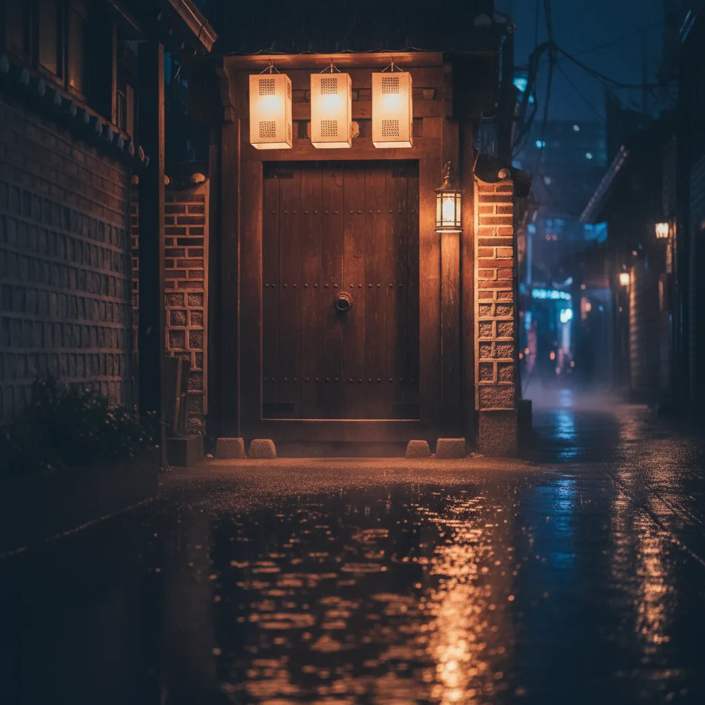 조용한 진입 동선